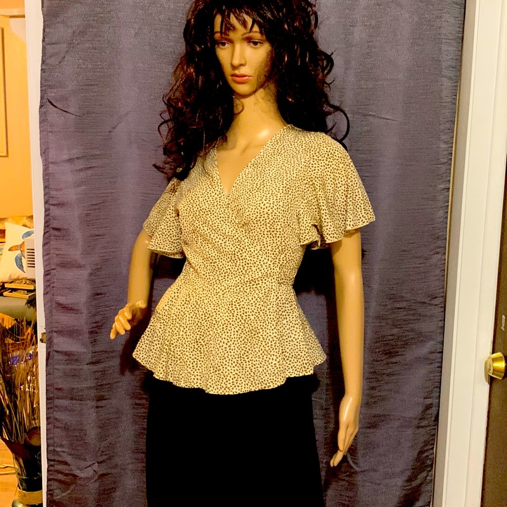 Wrap around blouse